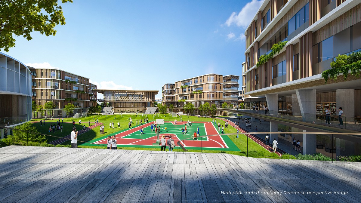 Phối cảnh tiện ích Hồng Hạc City