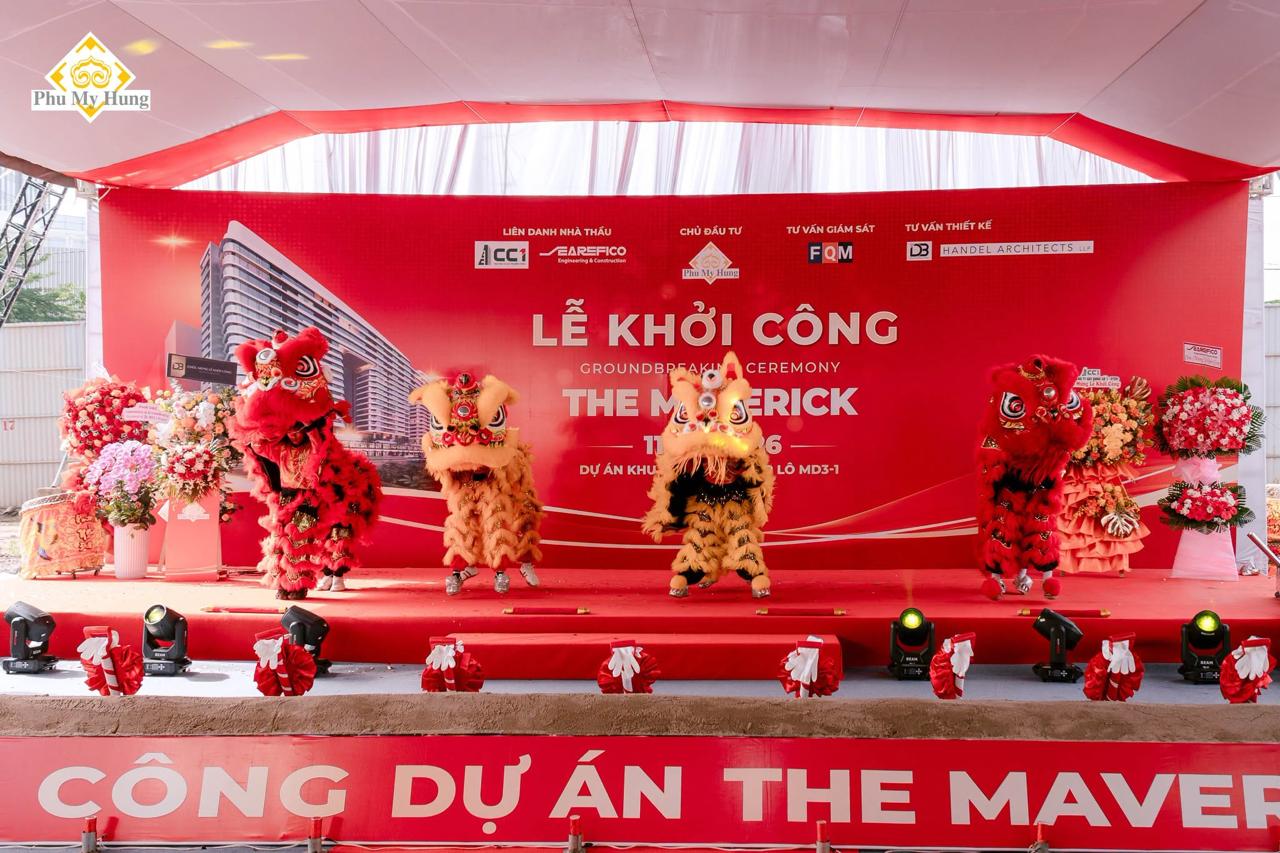 Nghi thức khởi công dự án The Maverick