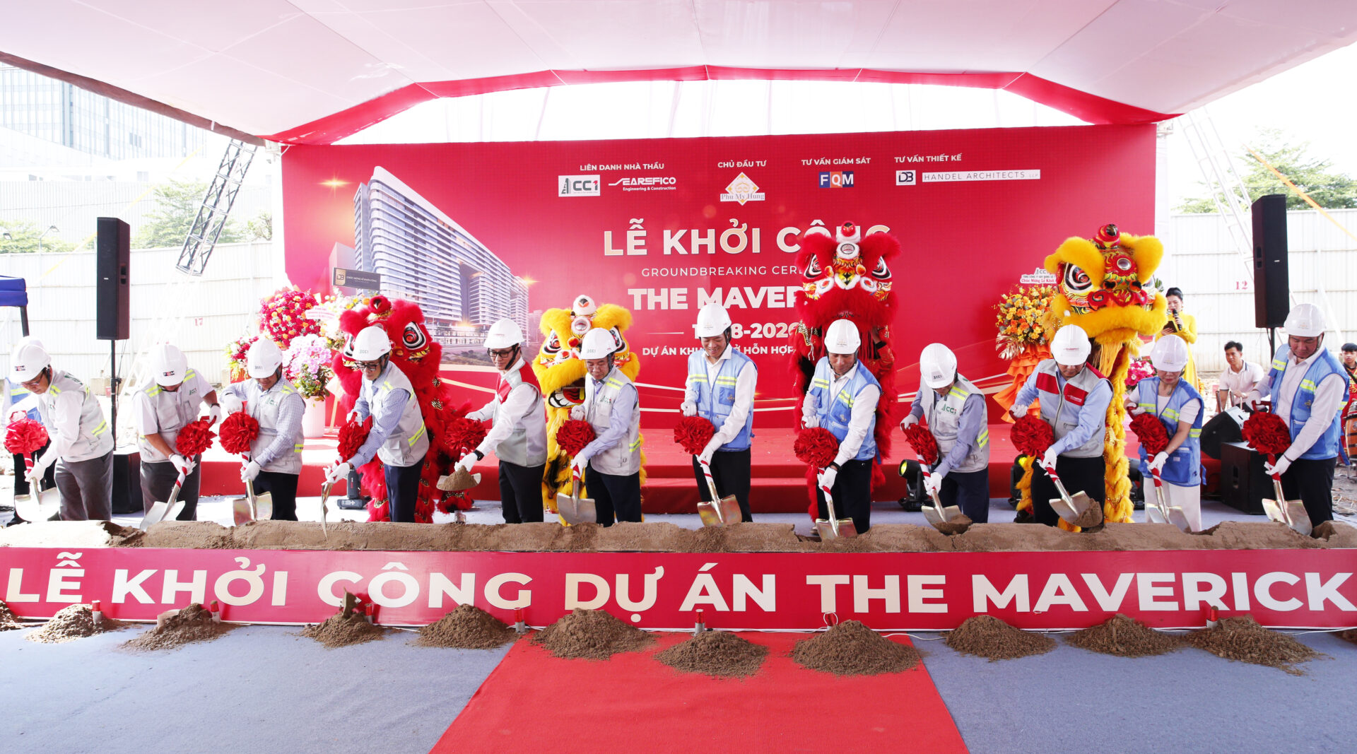 Lễ khởi công dự án The Maverick ngày 11/8/2026
